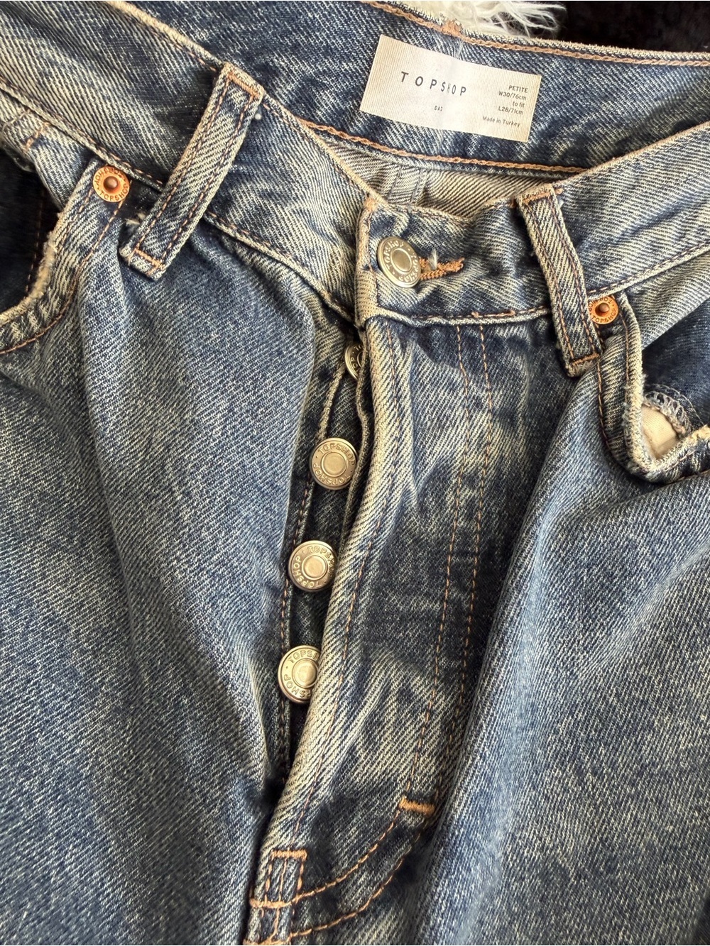 TopShop Dad Jeans 28x30 - Picture 6 of 10